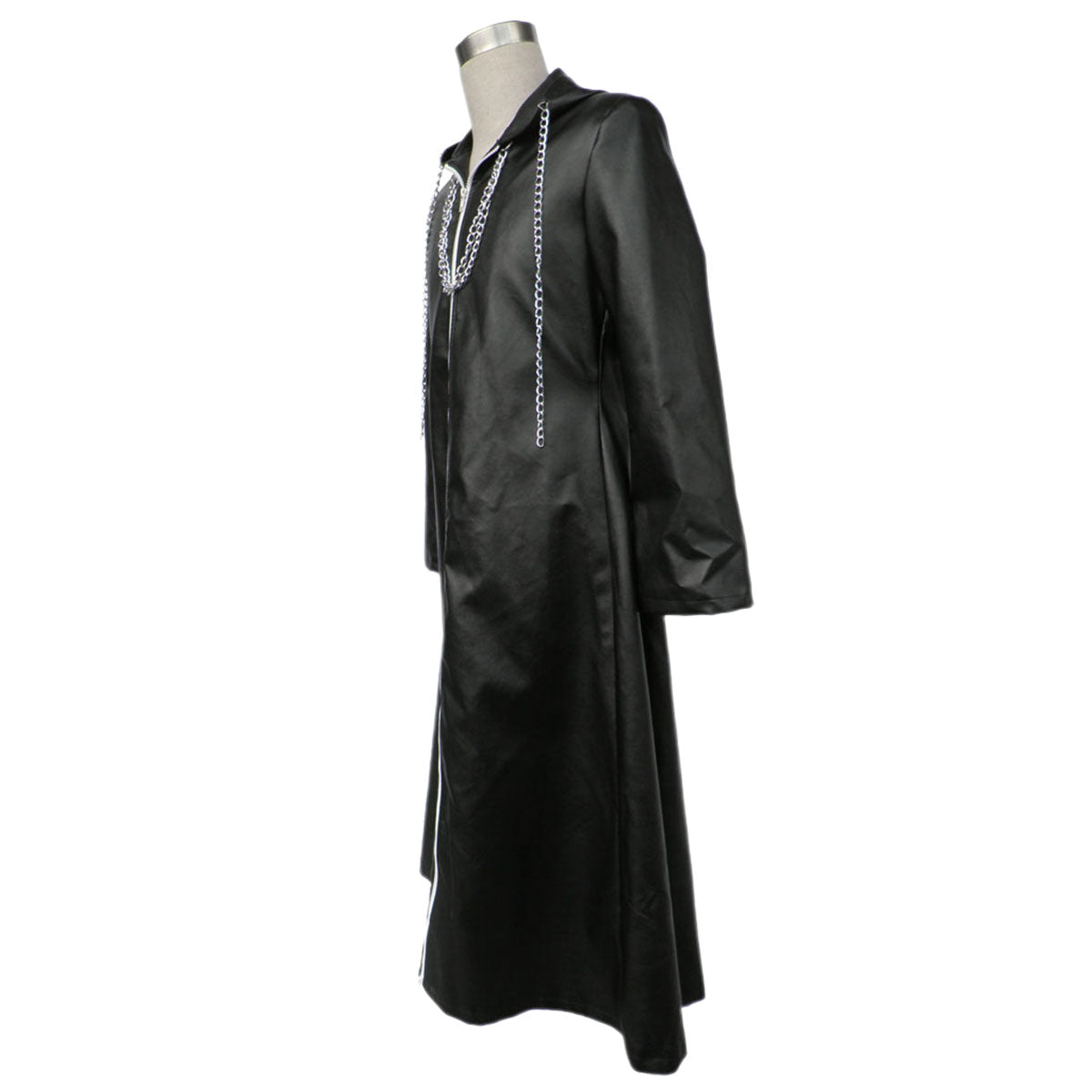 Kingdom Hearts Cosplay Organization XIII Roxas Nobody Costume Leather Robe