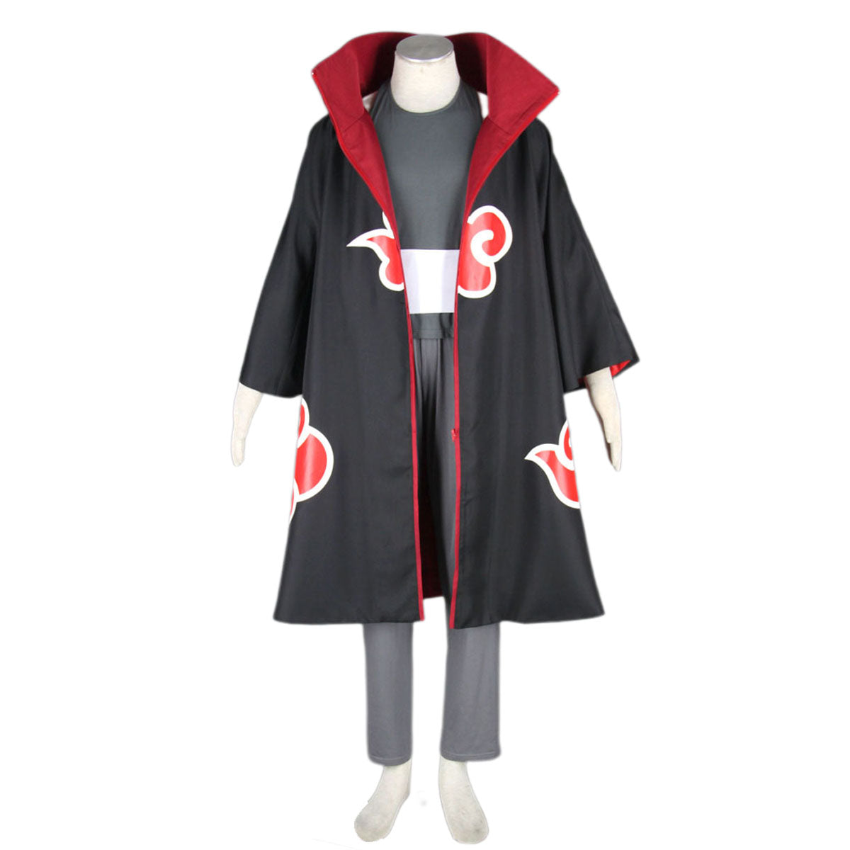 Naruto Cosplay Shippuden Kakuzu Costume Outfit Kit with Mask