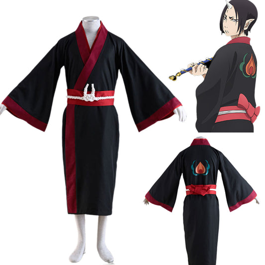 Hozuki's Coolheadedness Costume Hoozuki Cosplay Kimono Outfits Kit