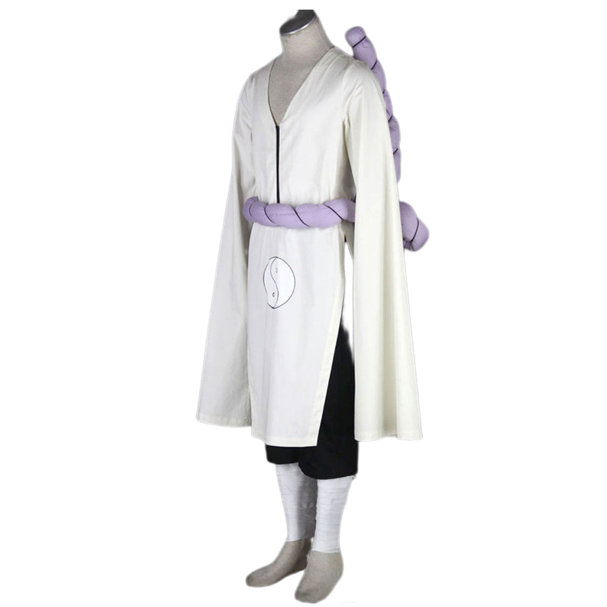 Naruto Shippuden Kaguya Kimimaro Cosplay Costume Outfit Kit