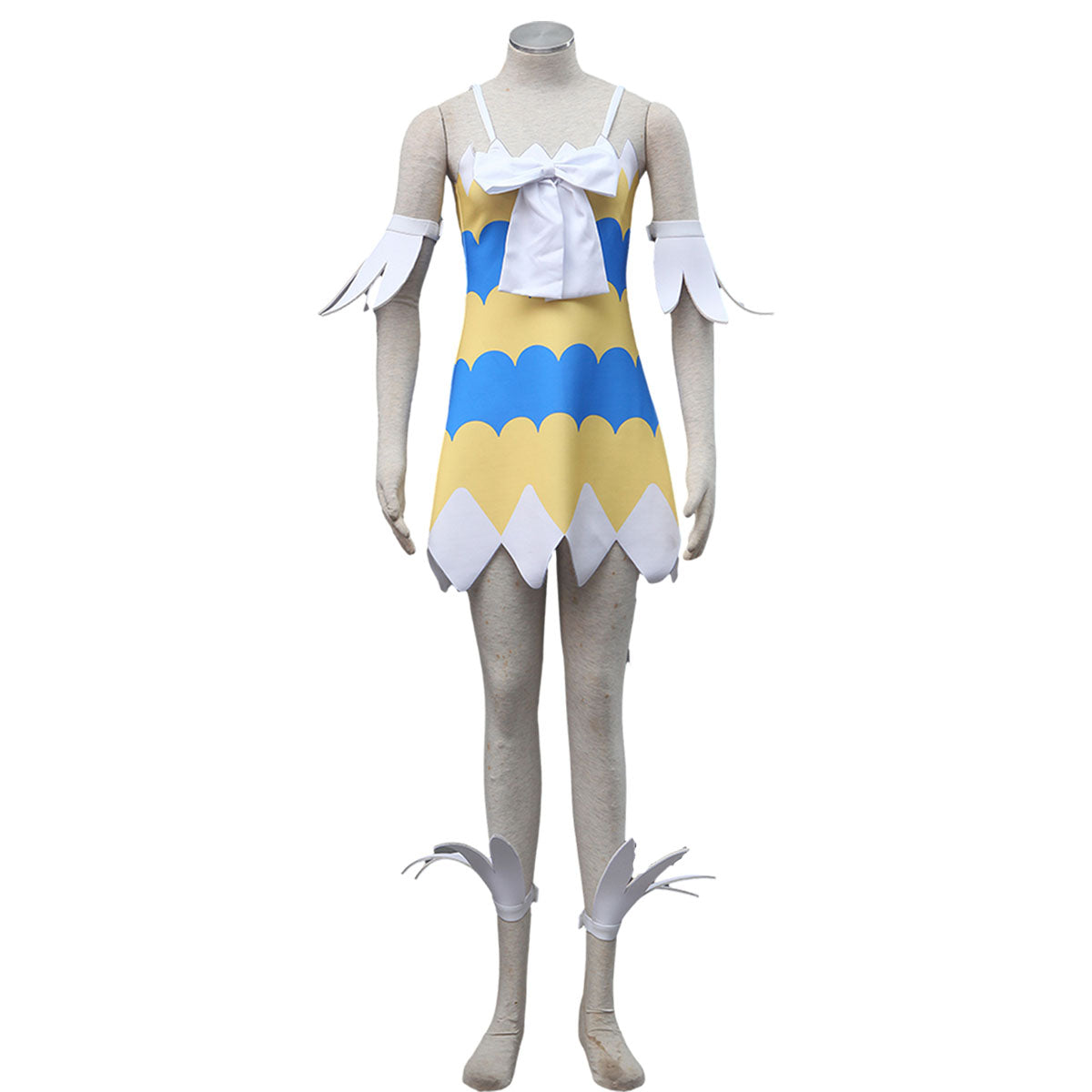 Fairy Tail Costume Wendy Marvell Cosplay First Dress with Accessories