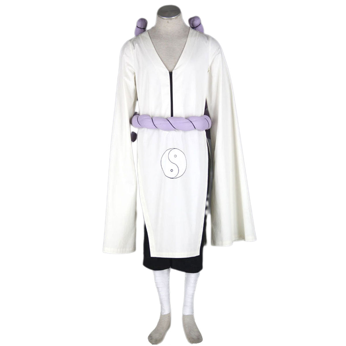 Naruto Shippuden Kaguya Kimimaro Cosplay Costume Outfit Kit