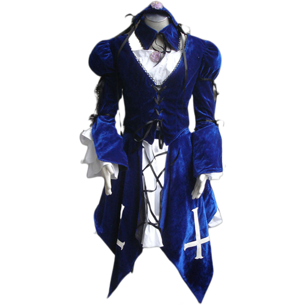 Rozen Maiden Mercury Lamp Cosplay Costume Kit full Outfit