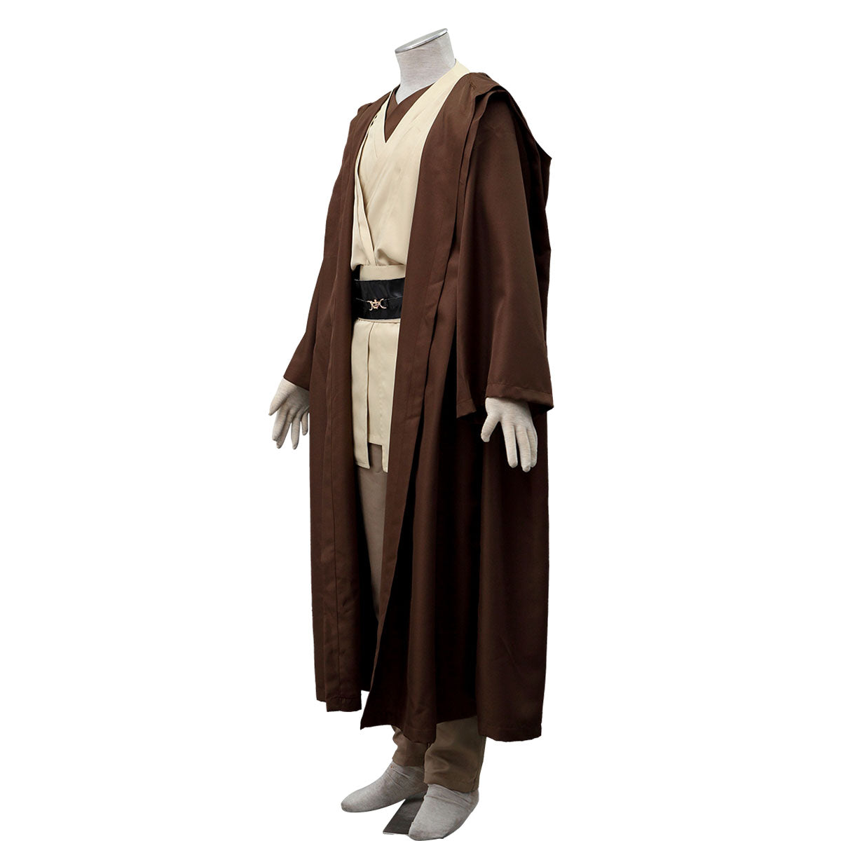 Star Wars Jedi Knight Obi-Wan Kenobi Cosplay Costume Full Outfit Kit