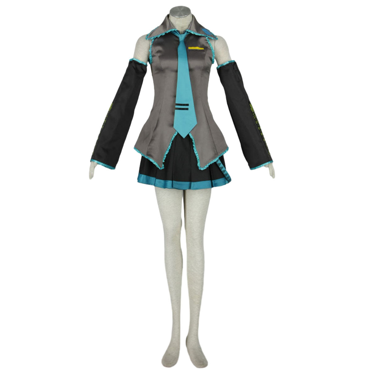 Vocaloid Costumes Hatsune Miku Cosplay Dress Kit with Accessories