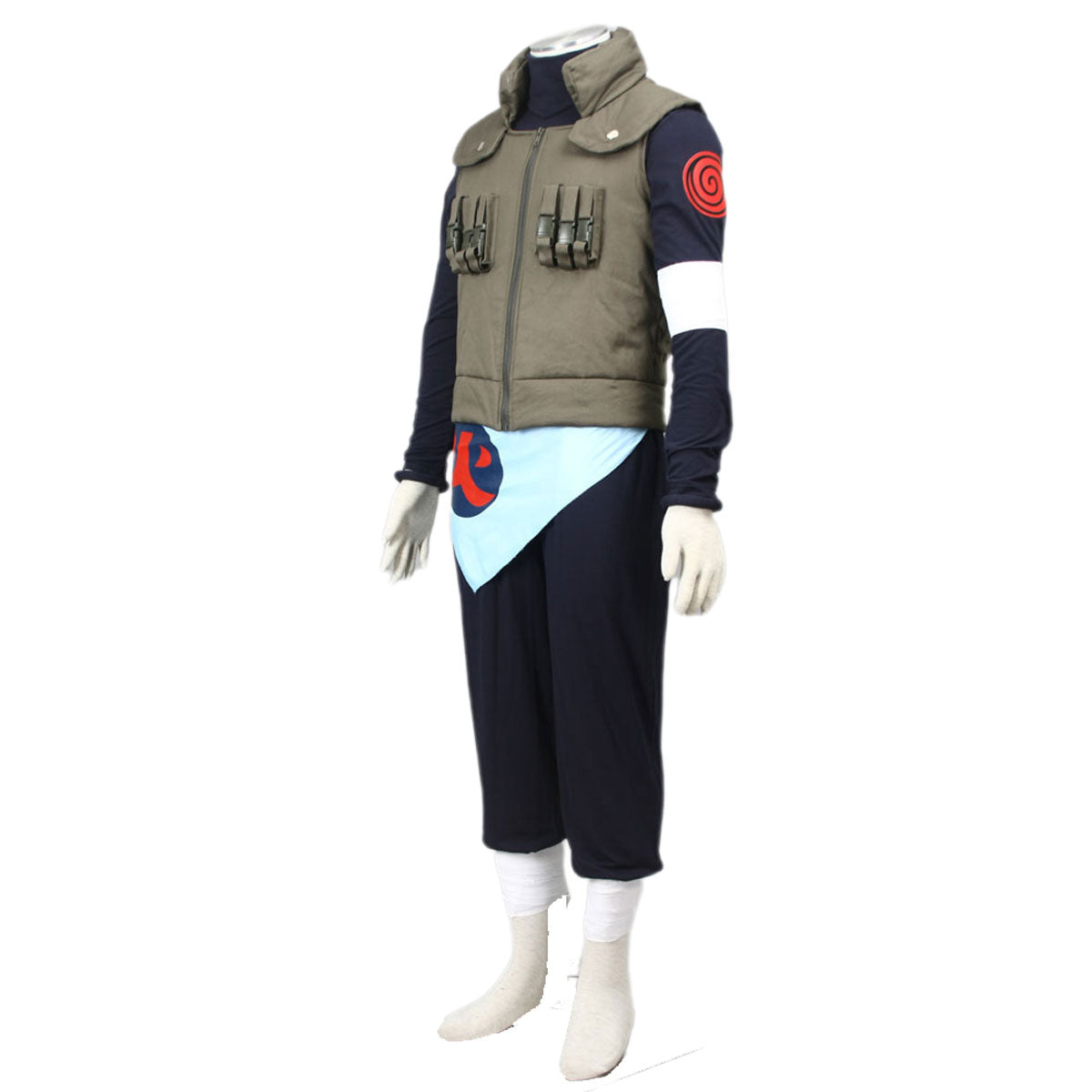 Naruto Shippuden Cosplay Sarutobi Asuma Costume full Outfit Kit