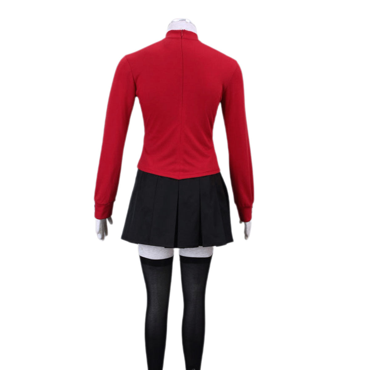 Fate Stay Night Costume Rin Tohsaka Cosplay Full Outfit Kit with Accessories