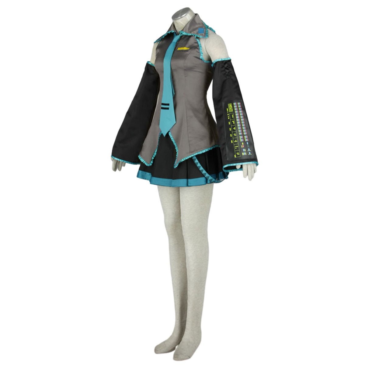 Vocaloid Costumes Hatsune Miku Cosplay Dress Kit with Accessories