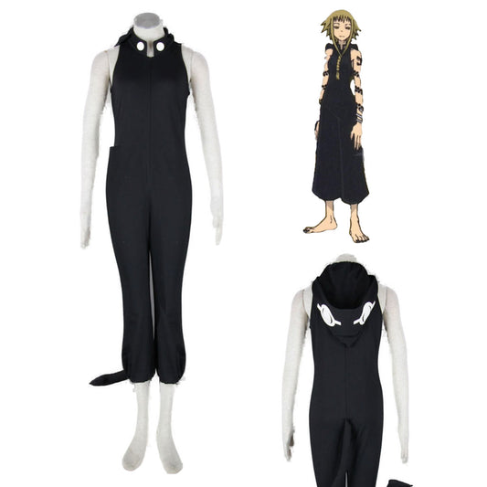 Soul Eater Costume Medusa Cosplay Jumpsuit with Tail