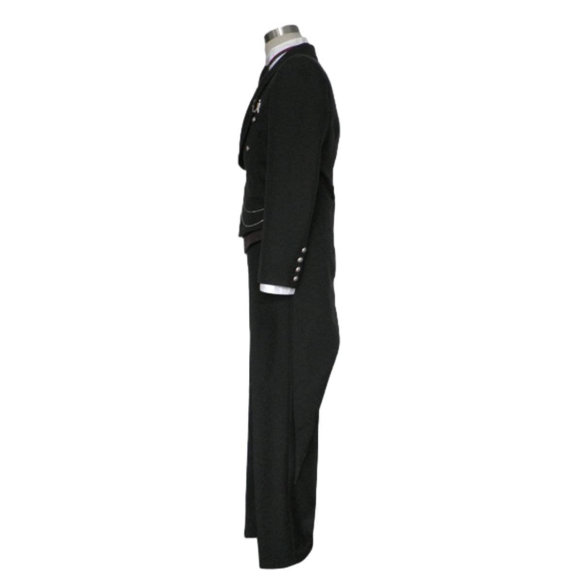 Black Butler Costume Sebastian Michaelis Cosplay Black Uniform Kit