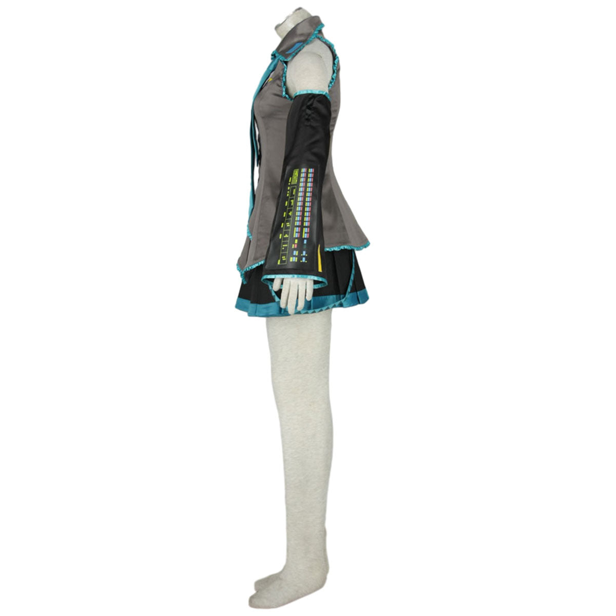 Vocaloid Costumes Hatsune Miku Cosplay Dress Kit with Accessories