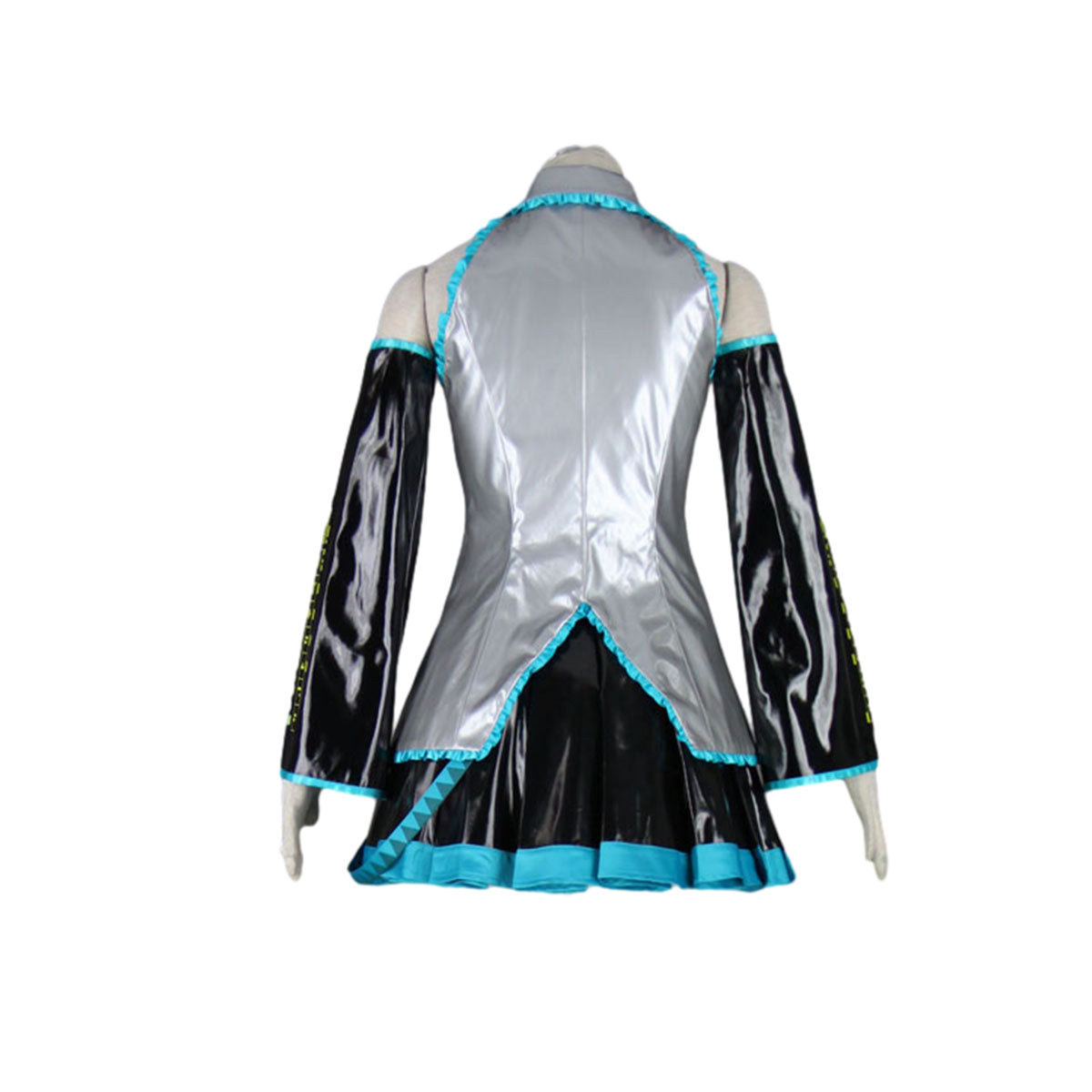 Vocaloid Costumes Hatsune Miku Rody Cosplay Silver Dress Kit with Accessories