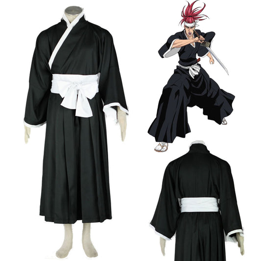 Bleach Die pa Abarai Renji Cosplay Costume full Outfit Kit