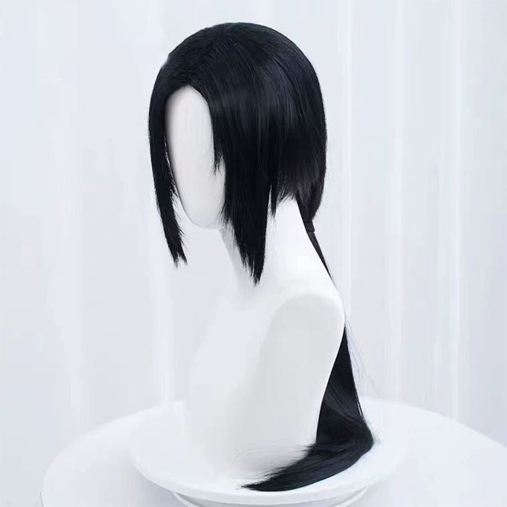 Naruto Costume Uchiha Itachi Cosplay Wig with Headband