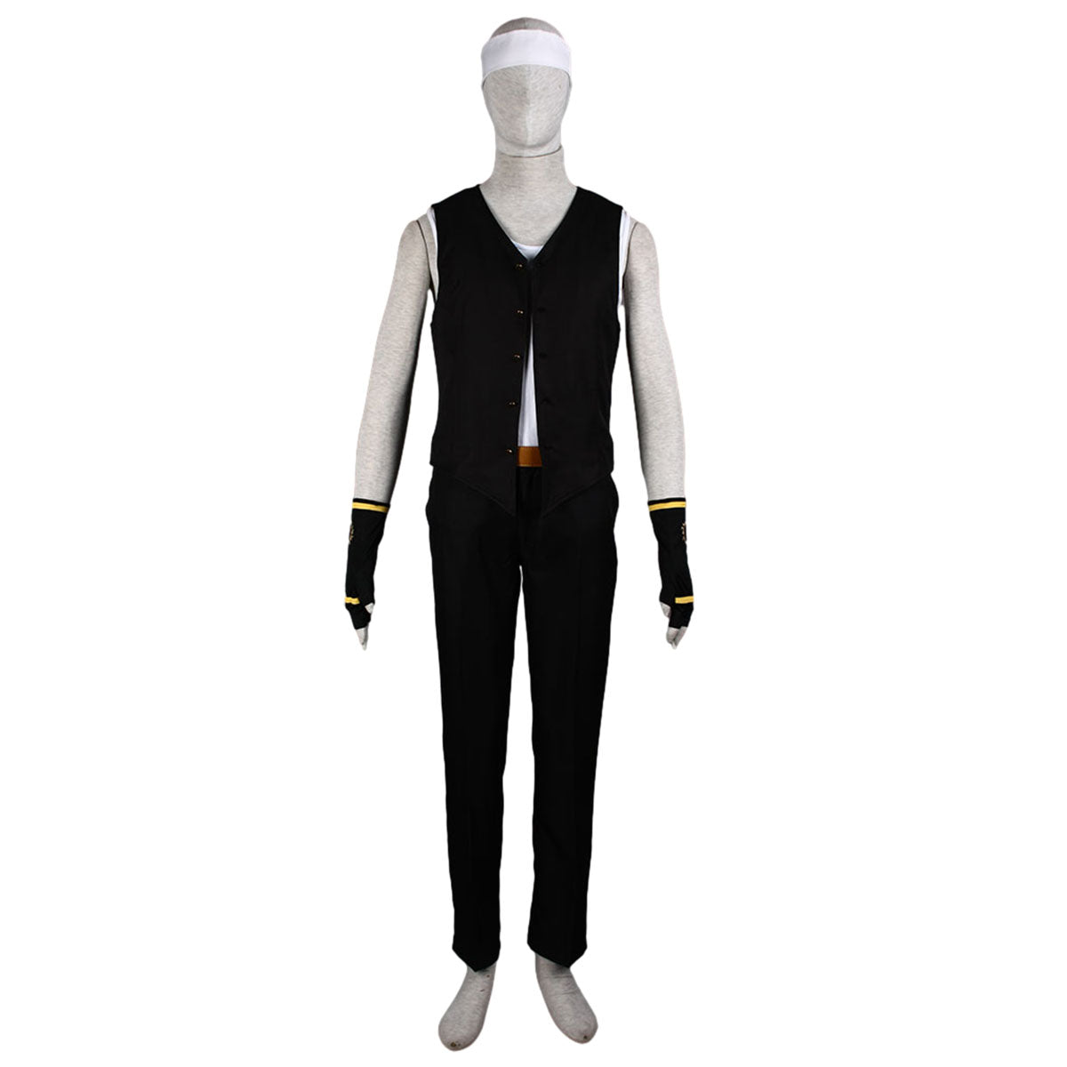 Game The King of Fighters (KOF) Costume Kyo Kusanagi Cosplay Black Outfit Kit