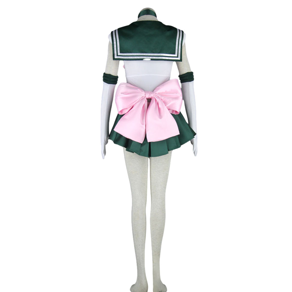 Sailor Moon Sailor Jupiter Kino Makoto Cosplay Costume Kit with Accessories