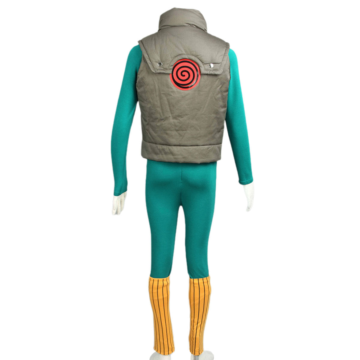 Naruto Shippuden Might Guy Green Cosplay Costume full Outfit Kit