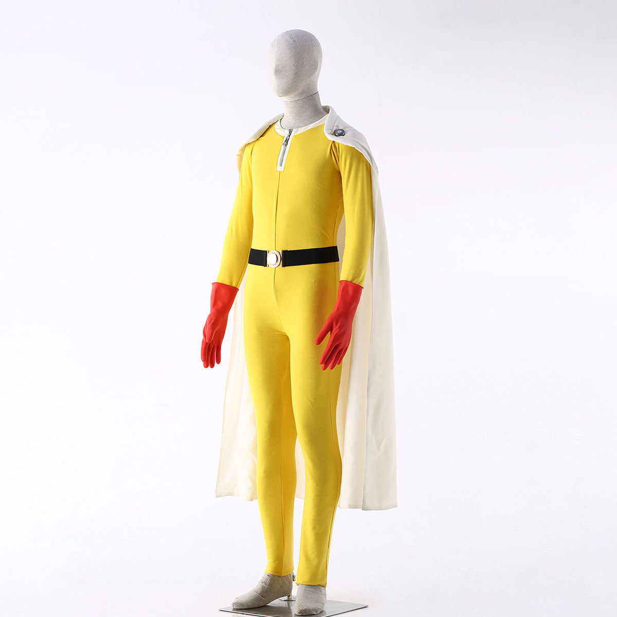 Anime One-Punch Man Saitama Cosplay Costume Kit Full Outfit