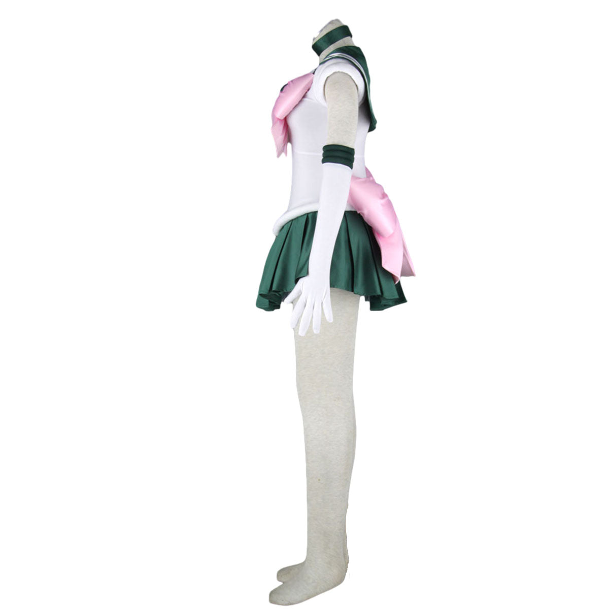 Sailor Moon Sailor Jupiter Kino Makoto Cosplay Costume Kit with Accessories