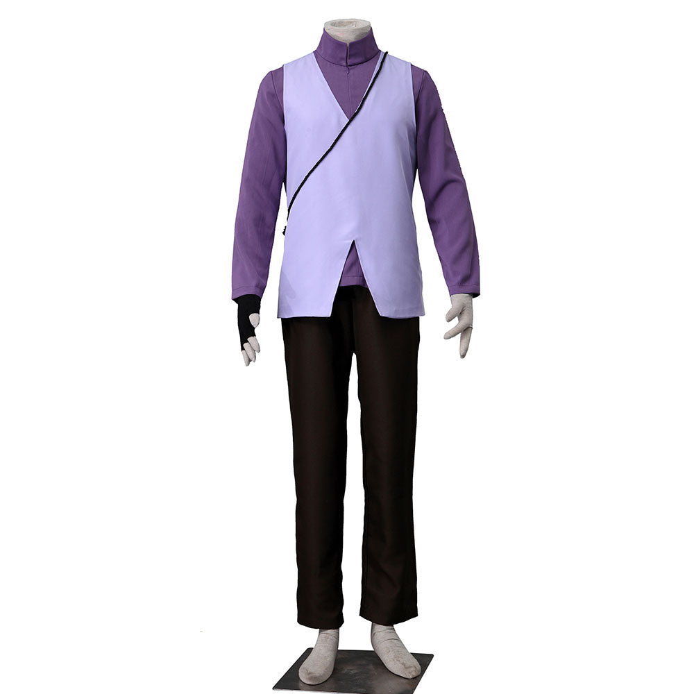 Anime Boruto Uchiha Sasuke as Father Costume Costume Outfit Kit