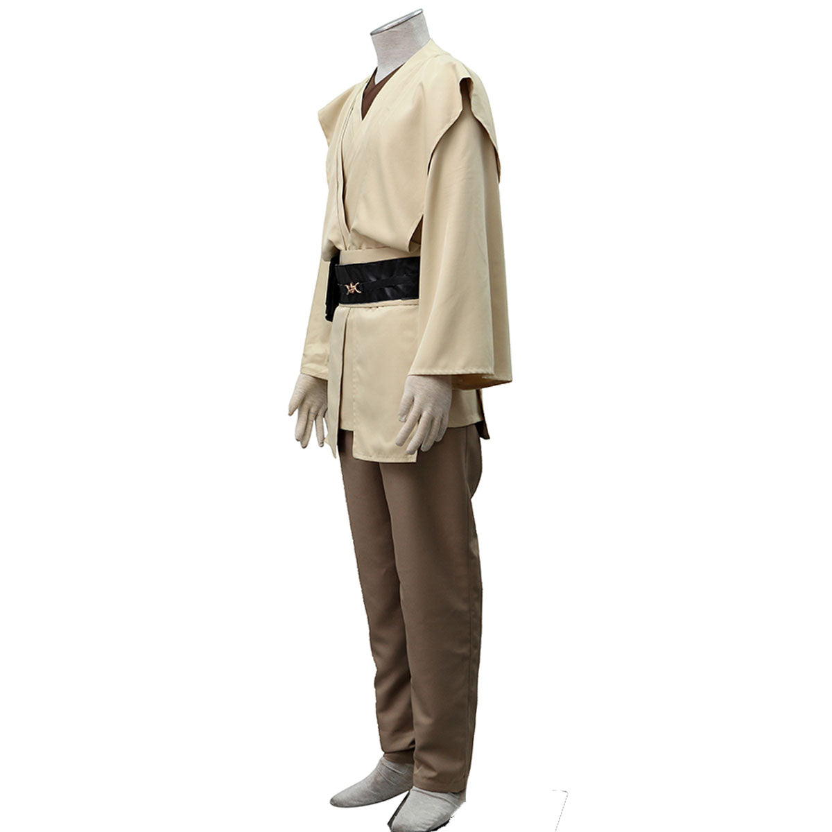 Star Wars Jedi Knight Obi-Wan Kenobi Cosplay Costume Full Outfit Kit