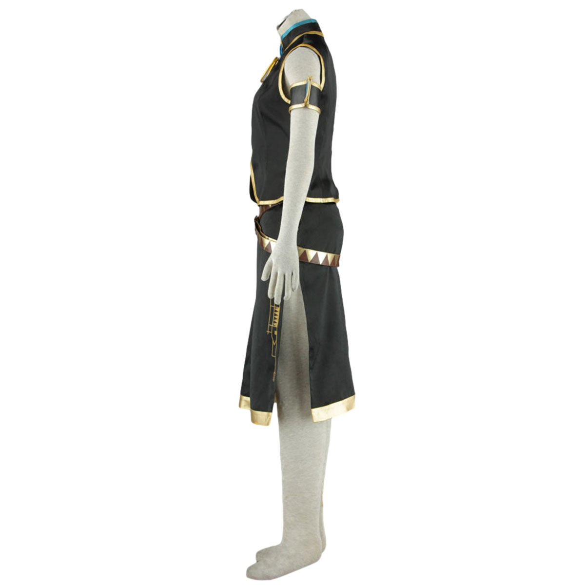 Vocaloid Costumes Megurine Luka Cosplay Dress Kit full Outfit with Accessories