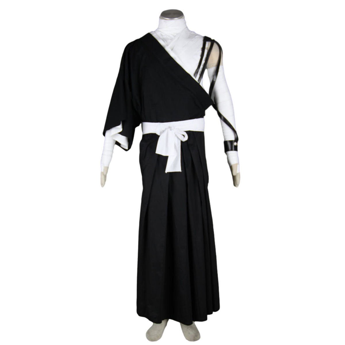 Anime Bleach Ichigo Kurosaki Costume Cosplay full Outfit Kit with Accessories