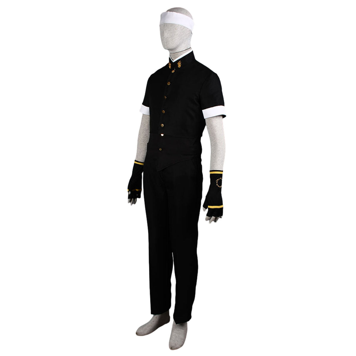 Game The King of Fighters (KOF) Costume Kyo Kusanagi Cosplay Black Outfit Kit