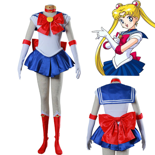 Sailor Moon Sailor Moon Tsukino Usagi Cosplay Costume Kit with Accessories