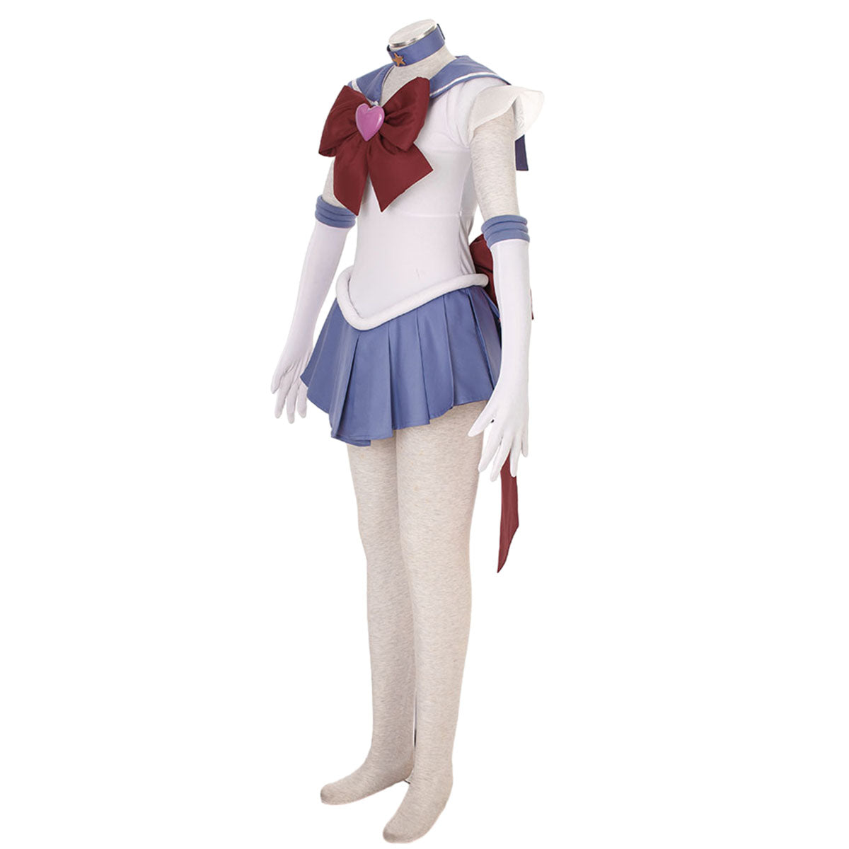 Sailor Moon Super S Sailor Saturn Tomoyo Hotaru Cosplay Costume Kit with Accessories