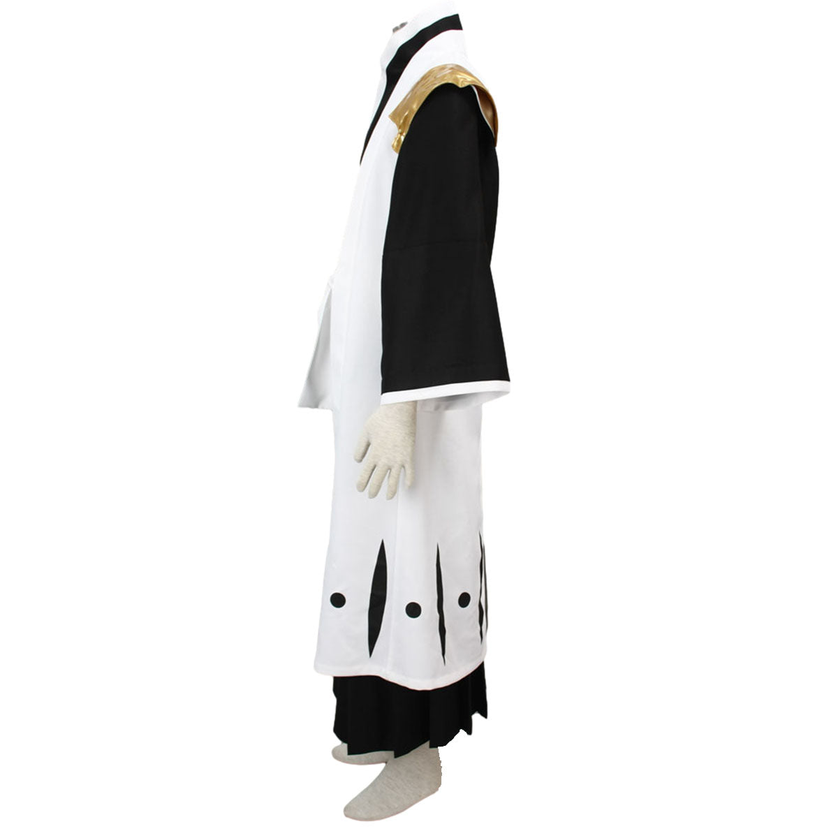 Anime Bleach Komamura Sajin 7th Division Captain Costume Kimono Outfit Kit