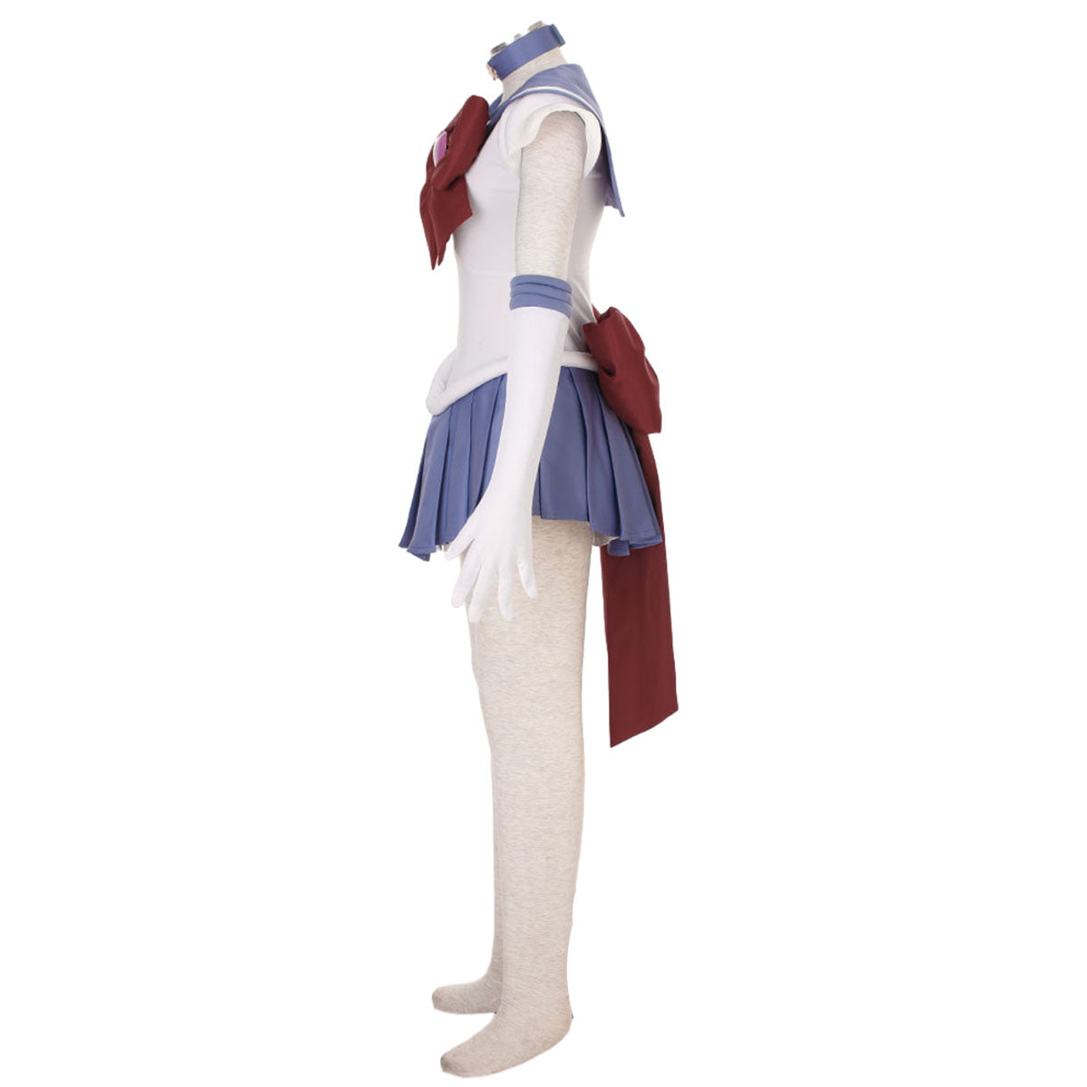 Sailor Moon Super S Sailor Saturn Tomoyo Hotaru Cosplay Costume Kit with Accessories