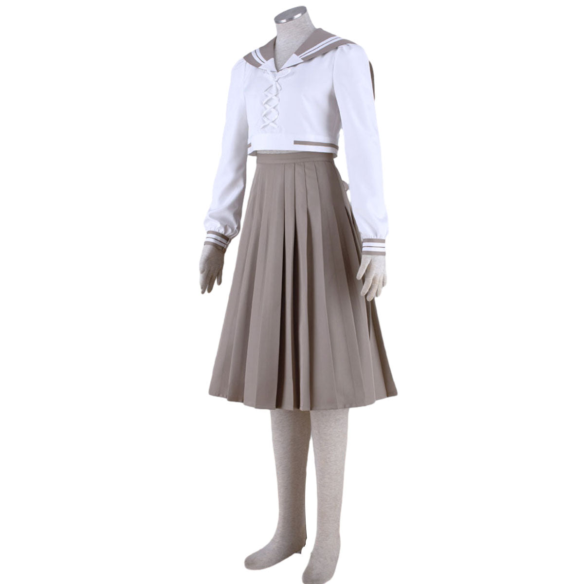 Sailor Moon Kino Makoto Sailor jupiter Cosplay Costume School Uniform Kit