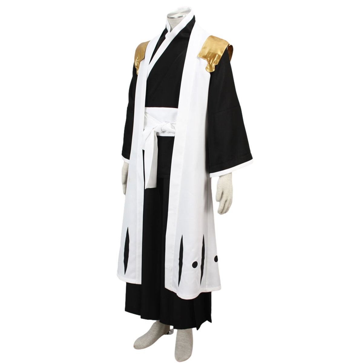 Anime Bleach Komamura Sajin 7th Division Captain Costume Kimono Outfit Kit