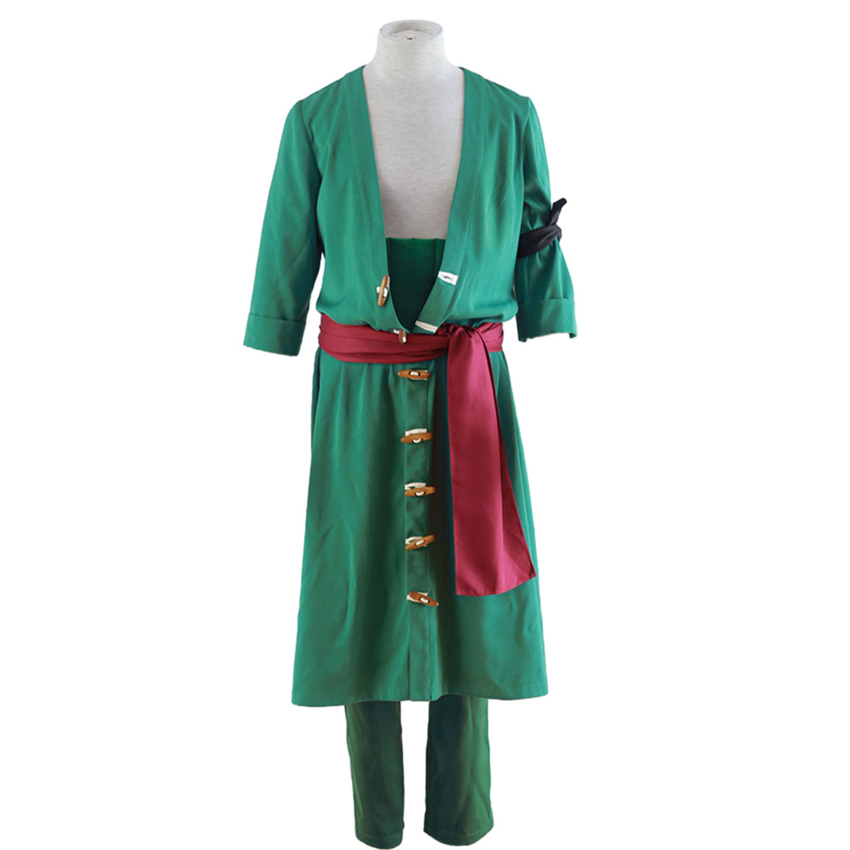 Anime One Piece Roronoa Zoro Cosplay Costume Kit full Outfit