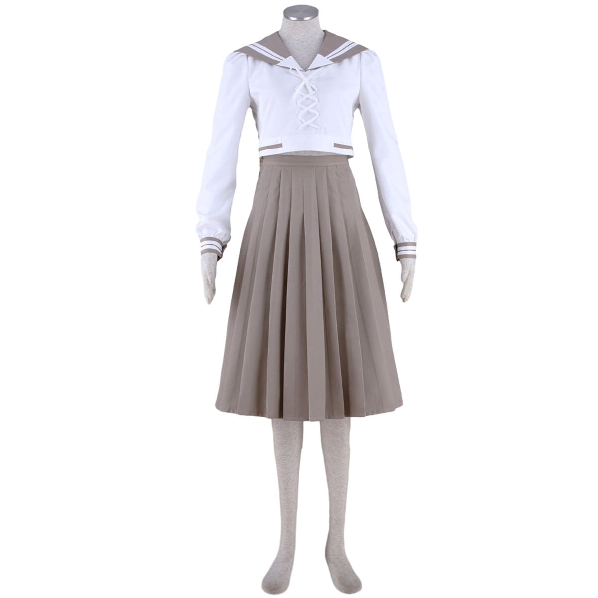 Sailor Moon Kino Makoto Sailor jupiter Cosplay Costume School Uniform Kit