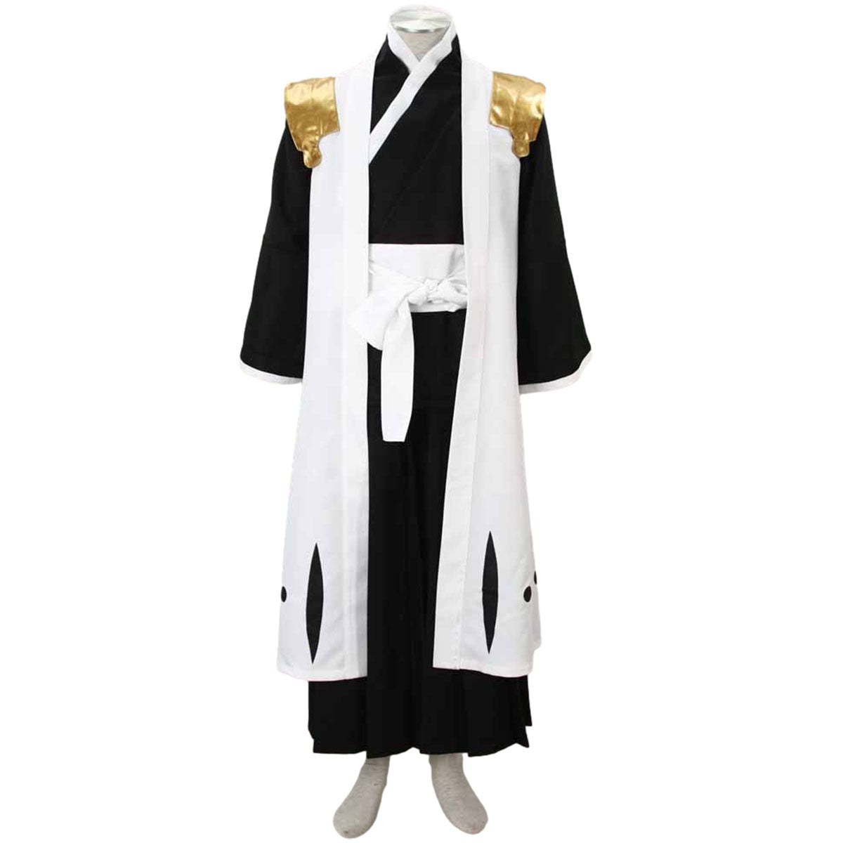 Anime Bleach Komamura Sajin 7th Division Captain Costume Kimono Outfit Kit