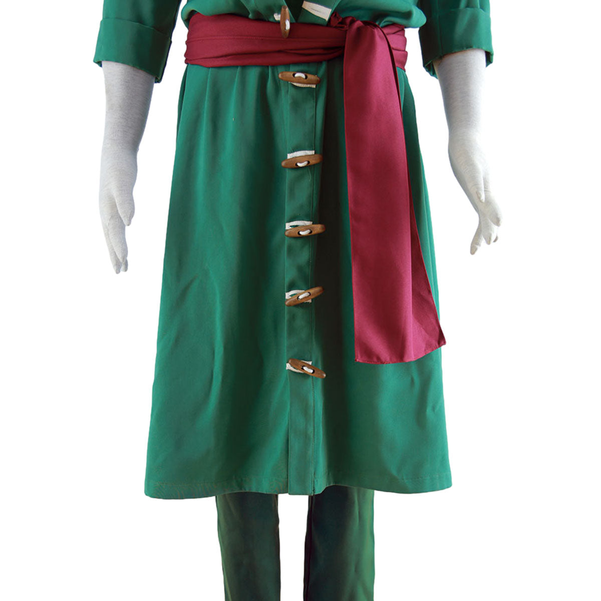 Anime One Piece Roronoa Zoro Cosplay Costume Kit full Outfit