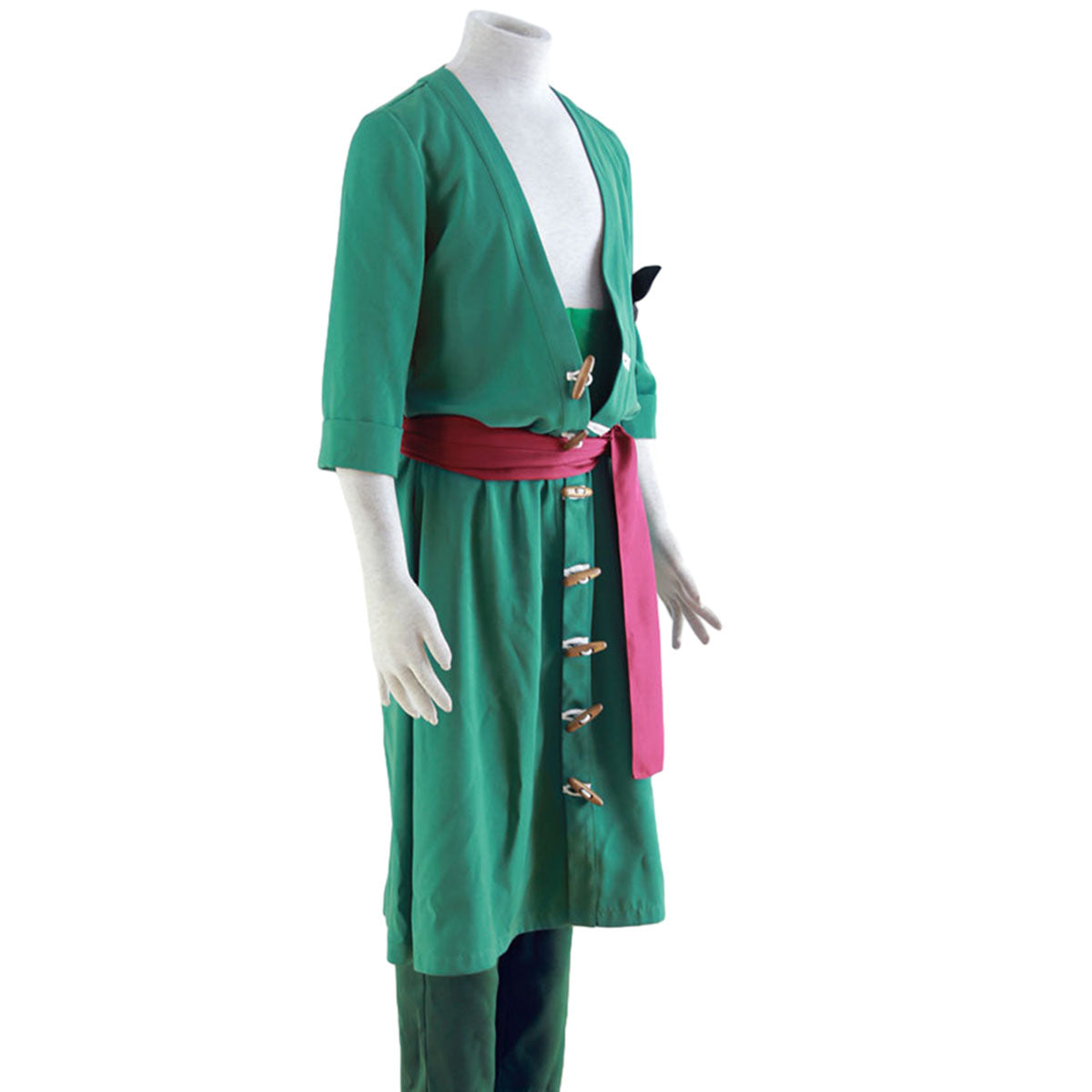 Anime One Piece Roronoa Zoro Cosplay Costume Kit full Outfit