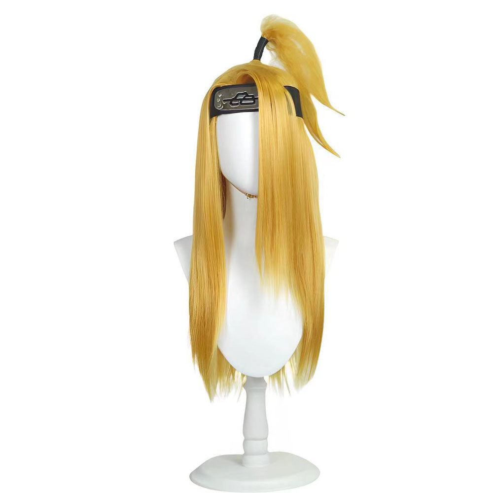 Naruto Costume Deidara Cosplay Wig with Headband