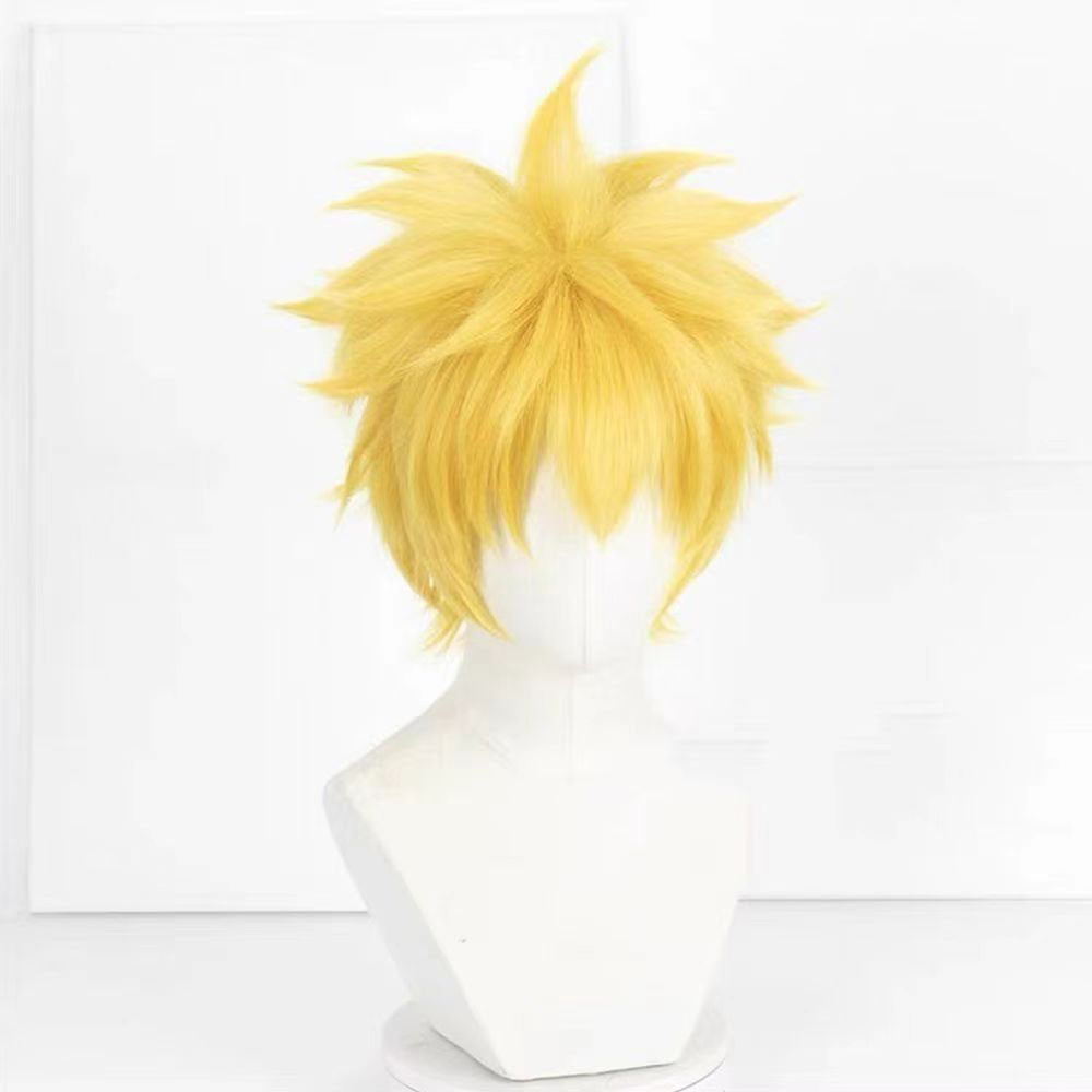 Anime Naruto Costume Naruto Cosplay Wig with Headband