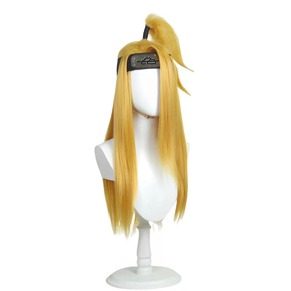 Naruto Costume Deidara Cosplay Wig with Headband