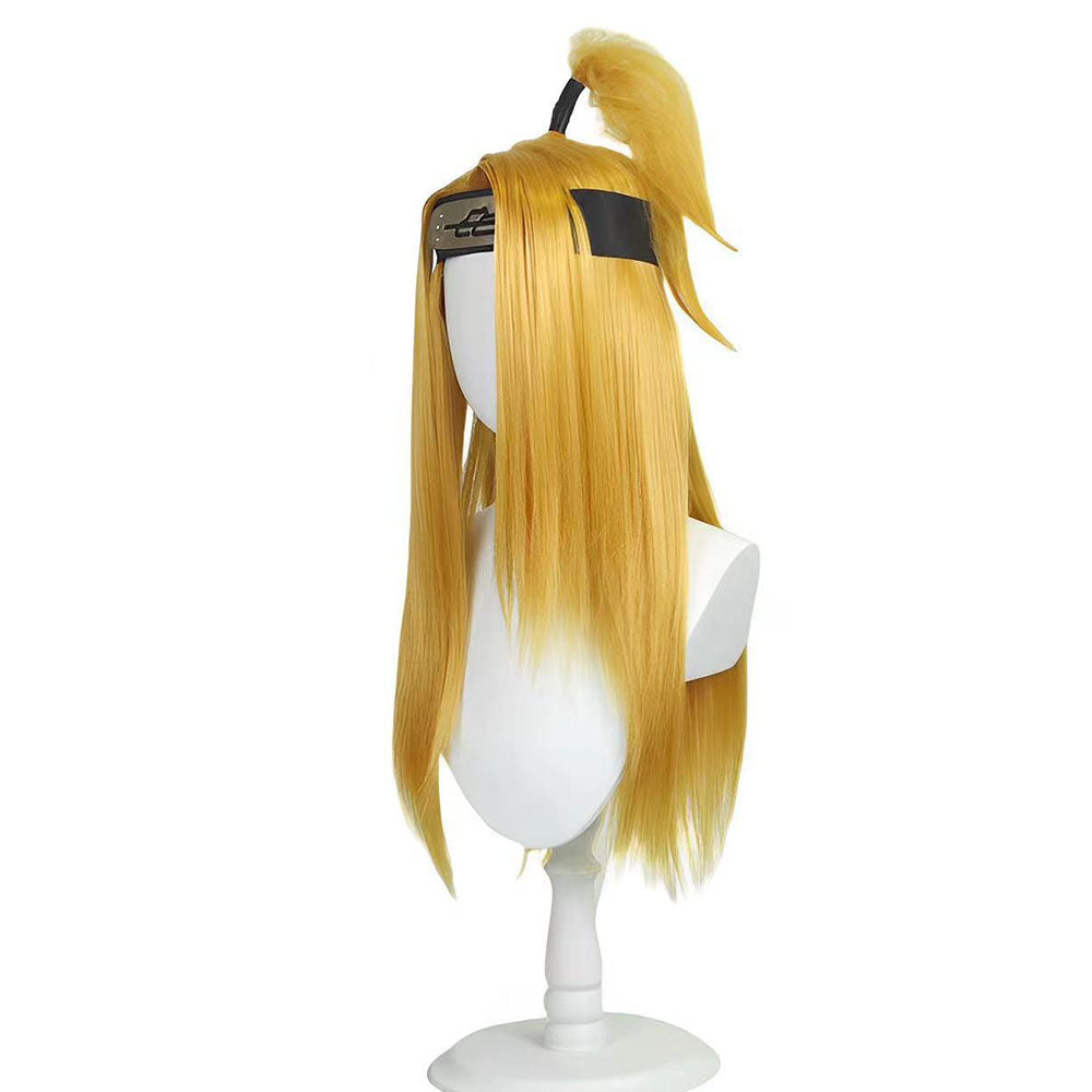 Naruto Costume Deidara Cosplay Wig with Headband