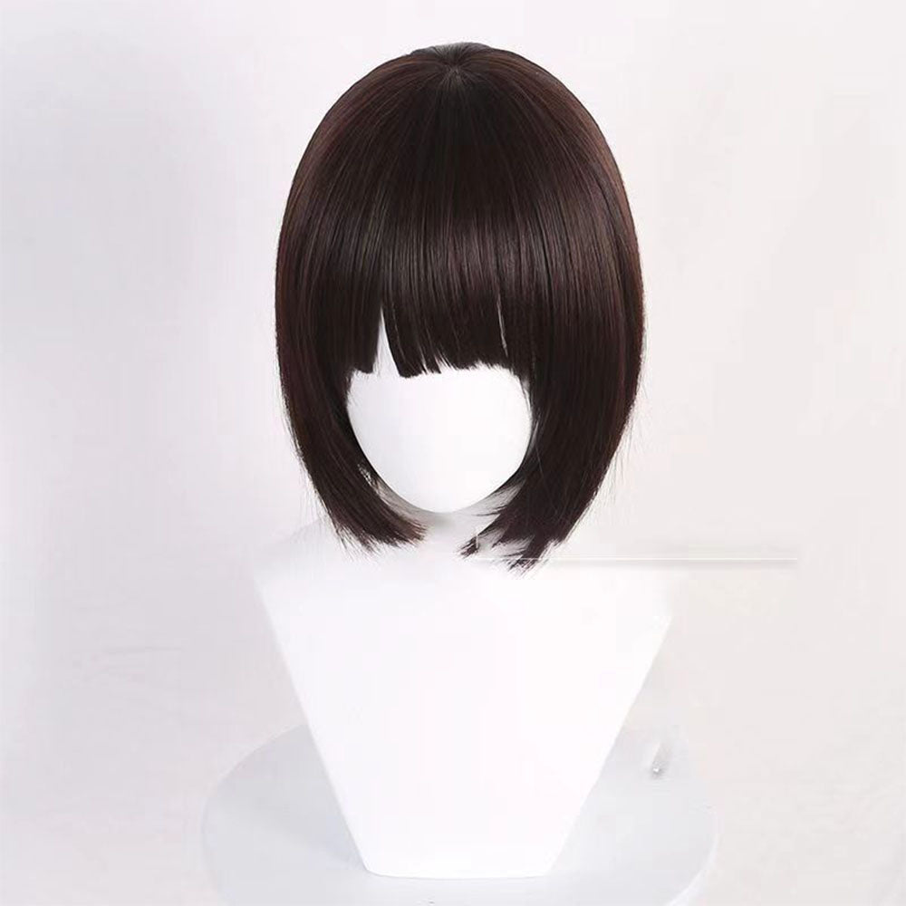 Naruto Costume Nohara Rin Cosplay Wig with Headband