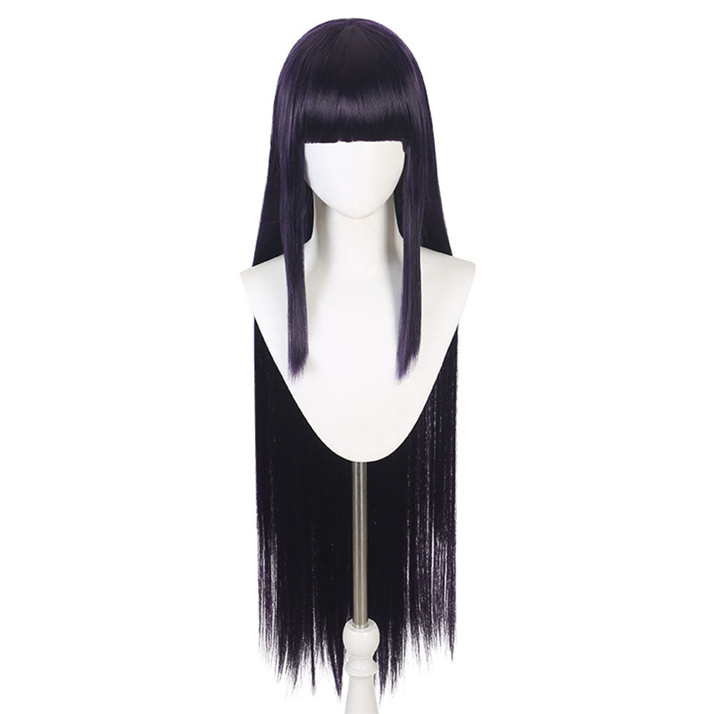 Naruto Costume Hyuuga Hinata Cosplay Wig with Headband