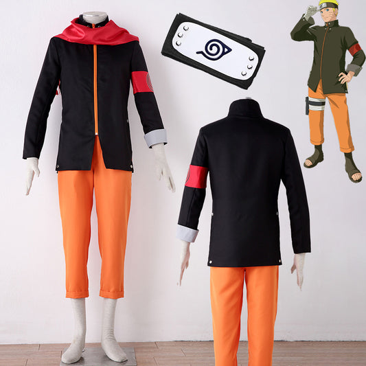 Anime Naruto The Last Naruto Cosplay Costume Outfit Kit