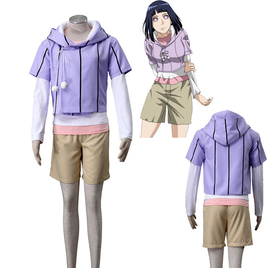 Anime Boruto Hyuga Hinata Cosplay Costume full Outfit Kit