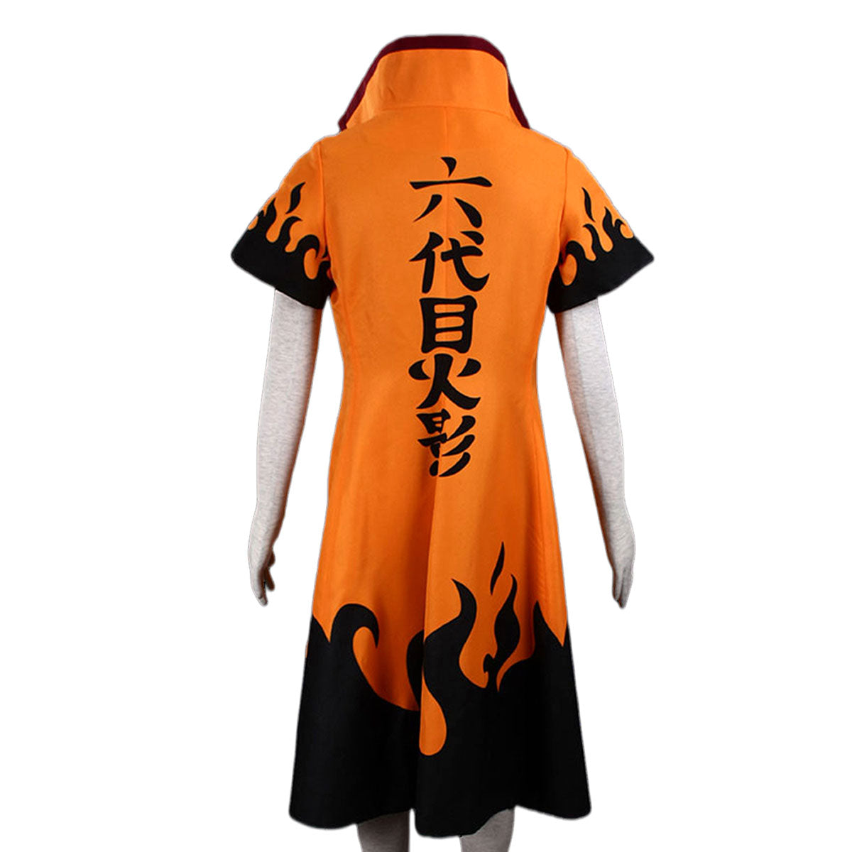 Anime Naruto Shippuden Cosplay 6th Hokage Costume Cloak