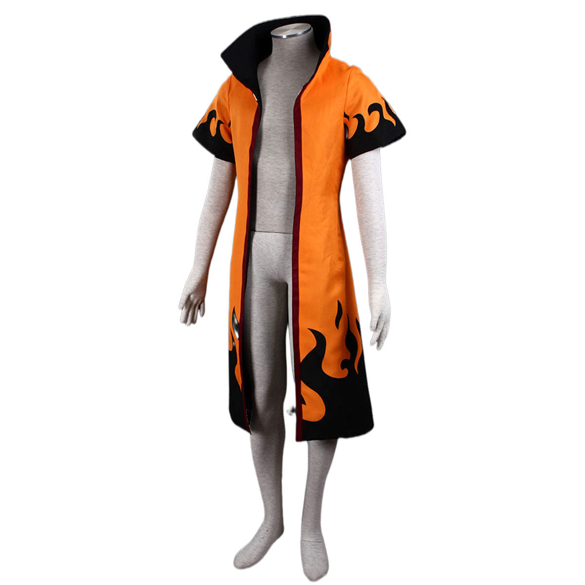 Anime Naruto Shippuden Cosplay 6th Hokage Costume Cloak